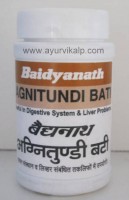AGNITUNDI Bati (Bhaishajya Ratnavali) Baidyanath, 80 tablets